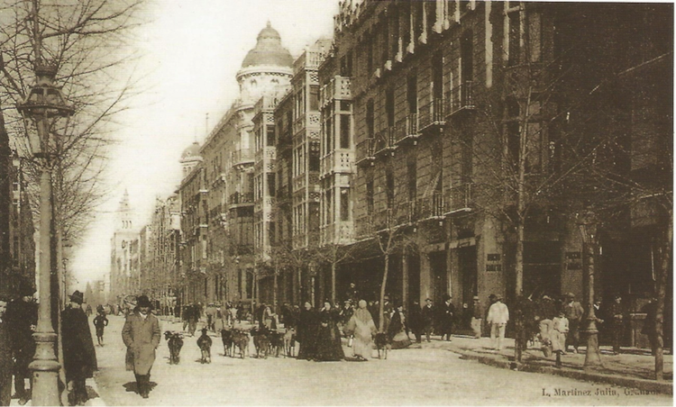 Gran Via of Granada, XIX century
